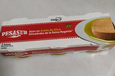 Atún en aceite de oliva front packaging