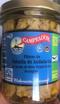 Filetes de caballa en aceite de oliva virgen extra
