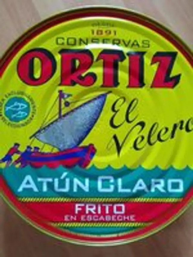 Atún claro frito en escabeche