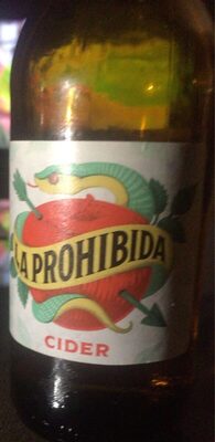 La prohibida front packaging