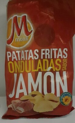 Patatas fritas onduladas sabor Jamón