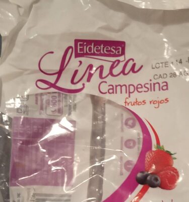Linea campesina frutos rojos