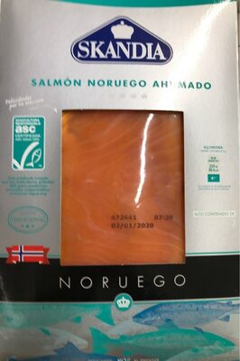 Salmon noruego ahumado