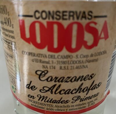 Corazones de alcachofas