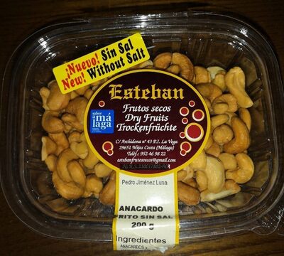 Anacardo front packaging