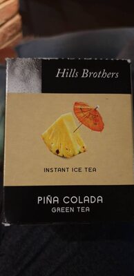 Green tea piña colada