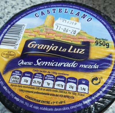 Queso semicurado mezcla