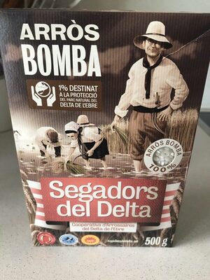 Arròs bomba front packaging