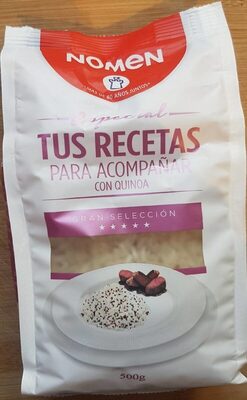 Especial tus recetas para acompañar con quinoa