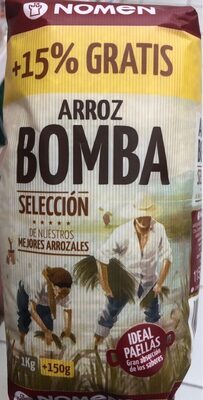 Arroz bomba front packaging