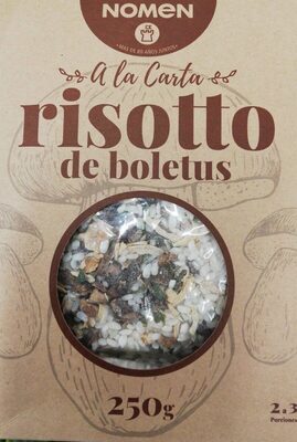 Risotto de bolet front packaging