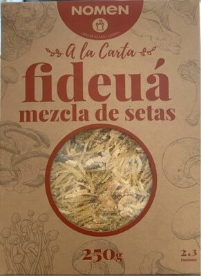 Fideuá mezcla de setas