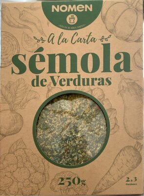 Sémola de verduras