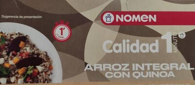 Calidad 1 Arroz Integral con Quinoa front packaging