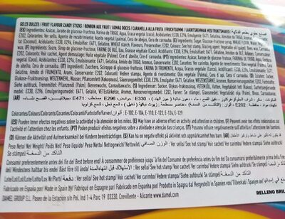 Damel Maxirelleno Colores 75 Und