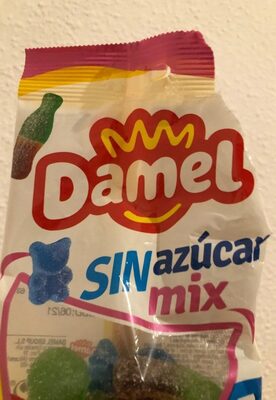 Mix sin azúcar front packaging