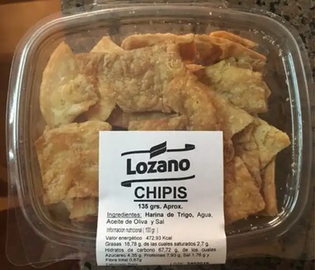 Chipis front packaging