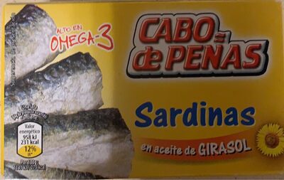 Sardinas en aceite de girasol