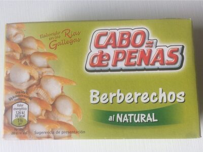 Berberechos al natural