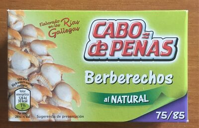 Berberechos al natural