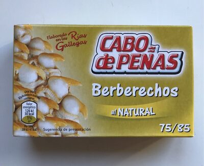 Berberechos al natural