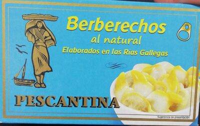 Berberechos al natural elaborados en rías gallegas