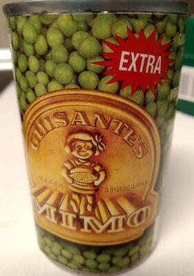 Guisantes al natural front packaging