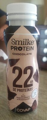 Smilke protein front packaging