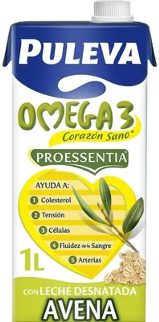 Puleva Omega 3 con Avena front packaging