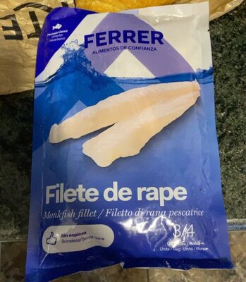 Filete de rape front packaging