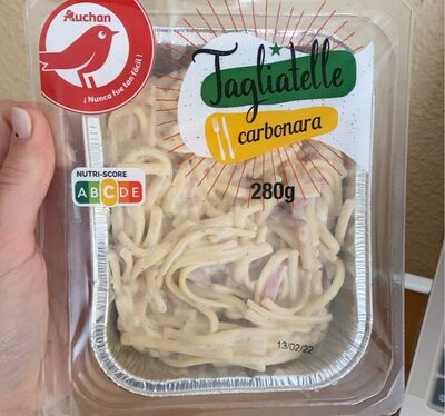 Tagliatelle carbonara