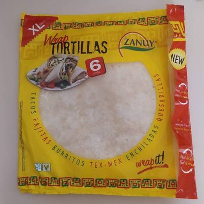 Tortillas de Trigo Wrap XL