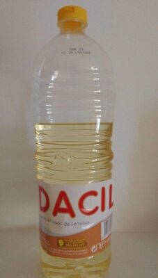 Aceite refinado de semillas front packaging