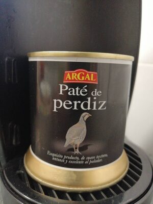 Pate de Perdiz front packaging