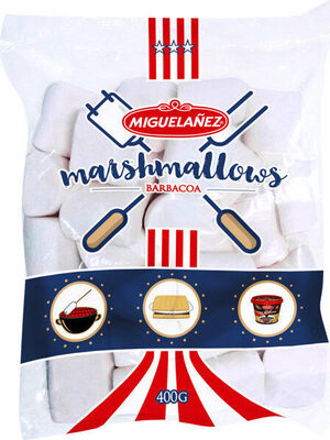 Marshmallows nubes barbacoa front packaging