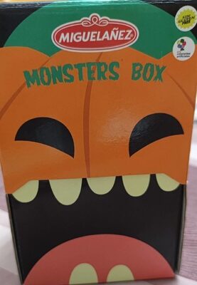 Monsters box front packaging