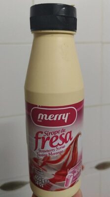 Sirope de fresa