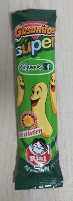 Gusanitos súper front packaging