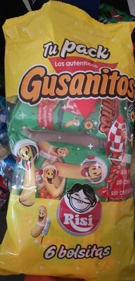Pack de Gusanitos front packaging