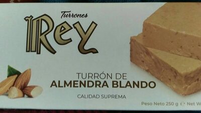 Turrón de almendra blando