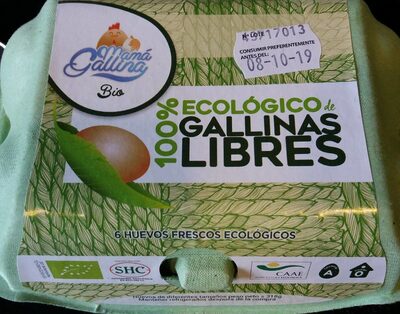 Huevos ecologicos 100% de gallinas libres