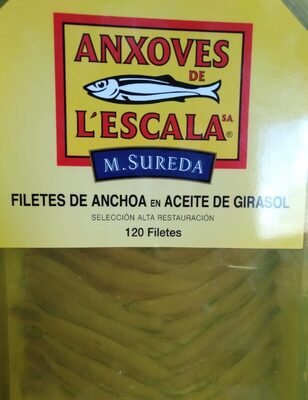 Filetes de anchoa