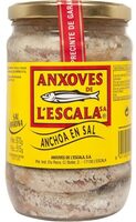 Filetes de anchoa salazón