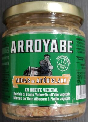 Migas de atún claro