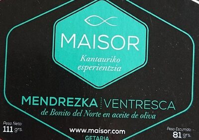 Ventresca de Bonito del Norte