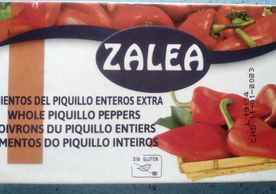 Pimientos del piquillo enteros extra front packaging