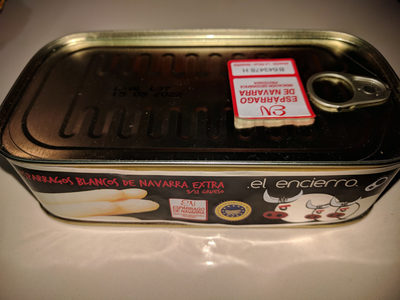 Espárragos blancos de Navarra extra