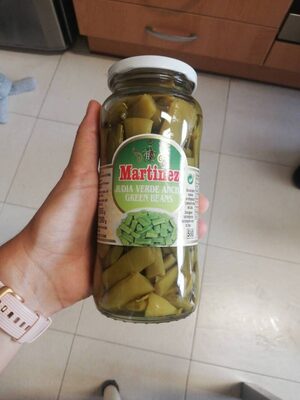 Judia verde ancha front packaging