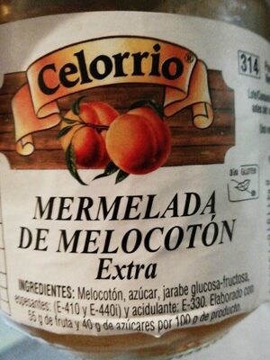Mermelada de melocotón