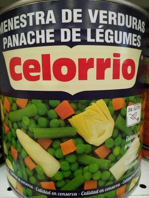 Menestra de verduras front packaging